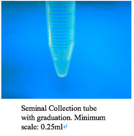 Không Spermicidal Semen bộ sưu tập thiết bị với bộ sưu tập tinh dịch bao cao su / ống