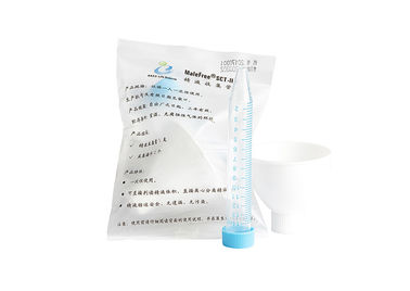 Bộ dụng cụ thu thập tinh trùng, Bộ xét nghiệm vô sinh nam với phễu / ống nghiệm