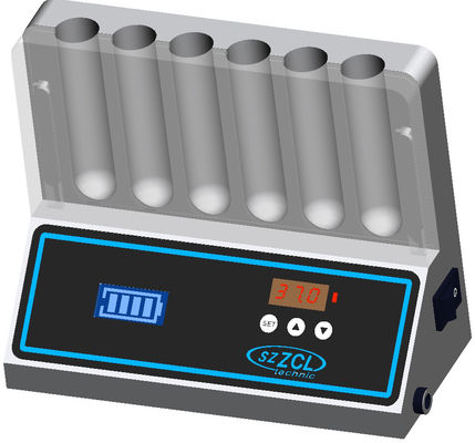 6-Well nhiệt độ cố định ống thử rack với độ chính xác cao cho sử dụng trong phòng thí nghiệm