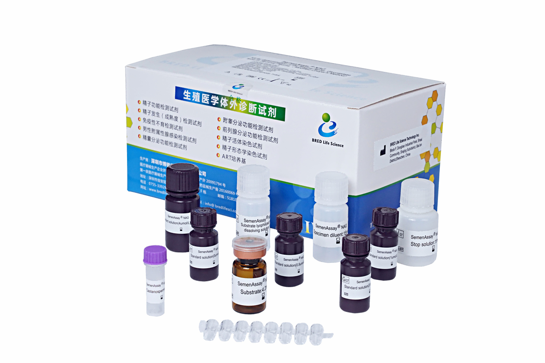 Bộ dụng cụ để xác định nồng độ alpha-glucosidase trung tính trong huyết tương tinh trùng (Phương pháp Cooper® sửa đổi)